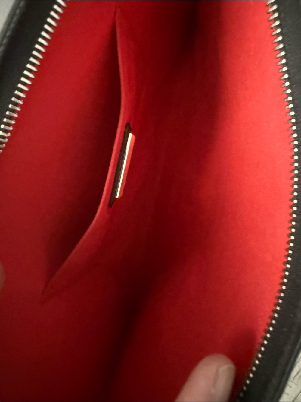 AUTHENTIC Christian Louboutin Black Studded‎ Crossbody + Entrupy COA 🔥 - Picture 5 of 13